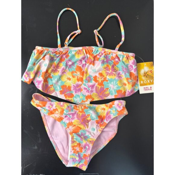 Roxy | Girls Floraya Flutter Set Bikini - Picture 3 of 3